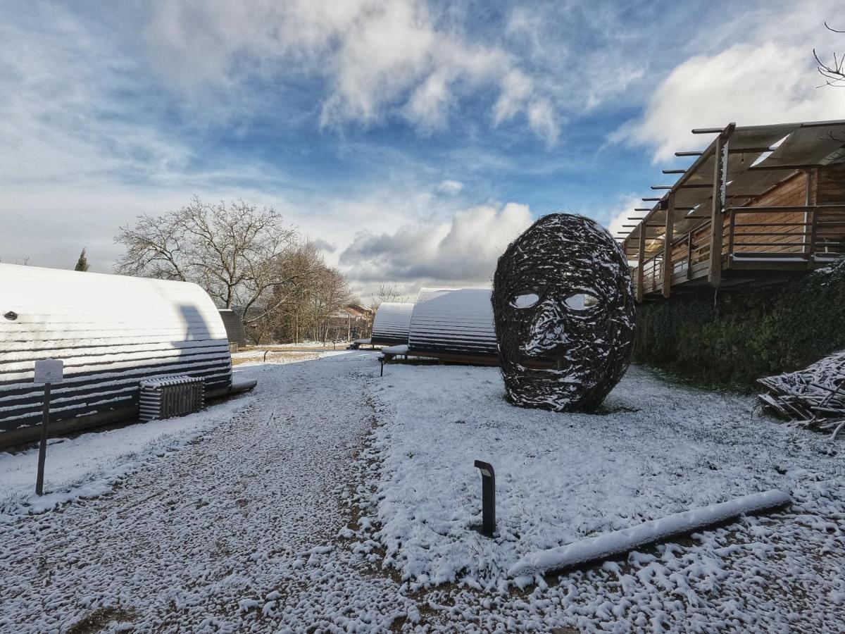 Hotel Glamping Hills Santa Comba de Rossas Exterior foto
