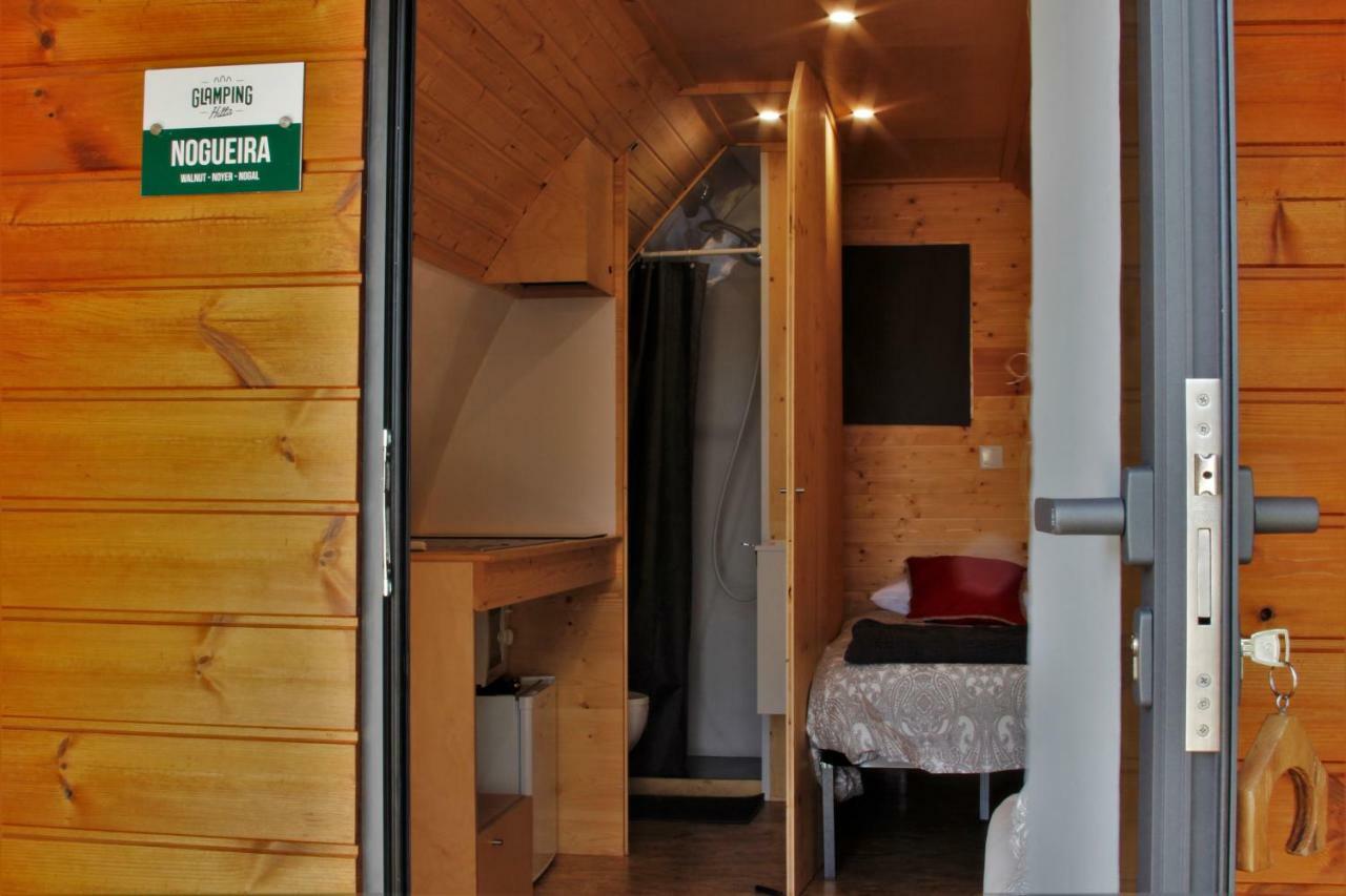 Hotel Glamping Hills Santa Comba de Rossas Exterior foto