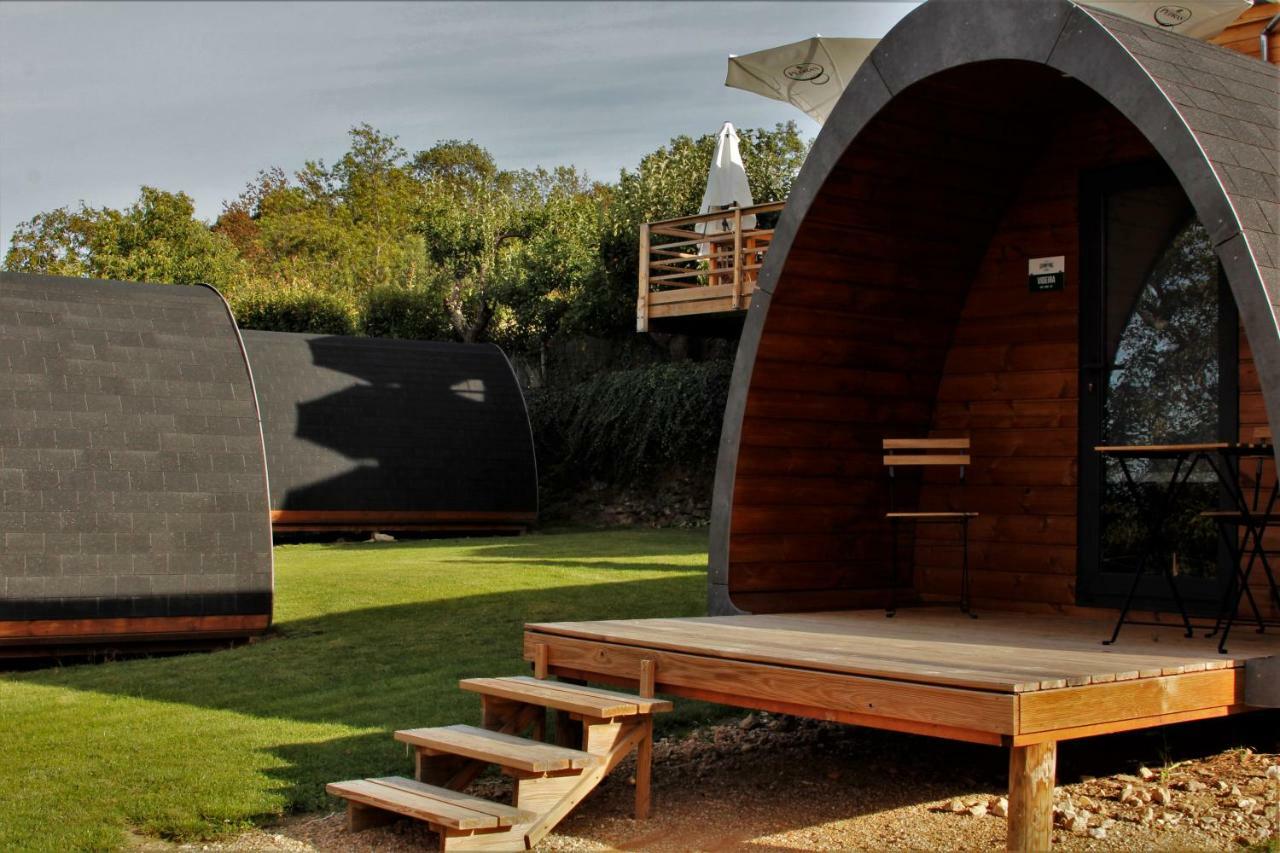 Hotel Glamping Hills Santa Comba de Rossas Exterior foto